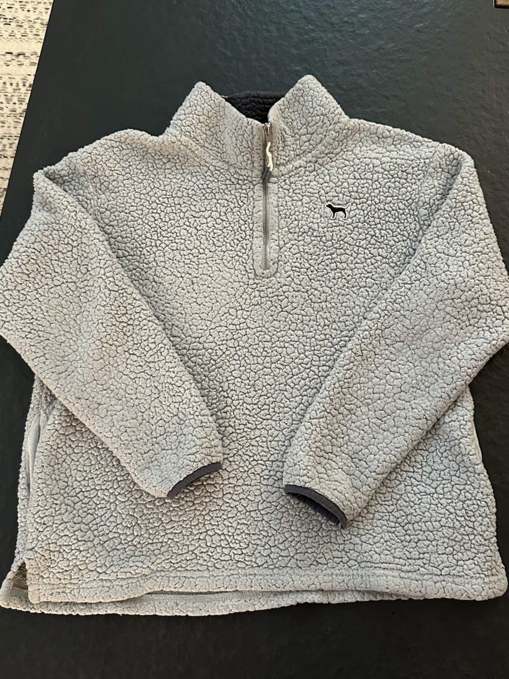 PINK by Victoria's Secret Sherpa Quarter-Zip Pullover